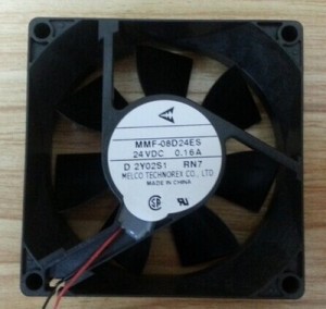 MMF-08D24ES-RN7 Mitsubishi fan 24vdc 0.16A 80*80*25mm new