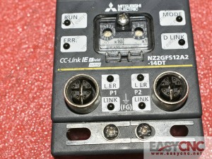 NZ2GFS12A2-14DT Mitsubishi PLC Safety Remote I/O module used