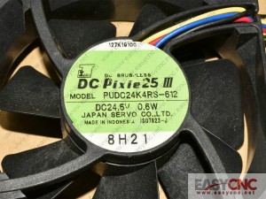 PUDC24K4RS-612 servo fan used