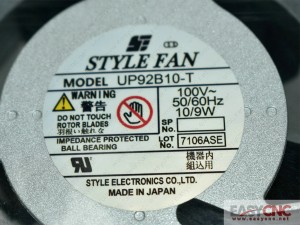UP92B10-T Style fan new