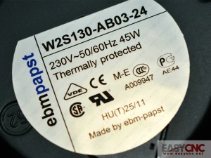 W2S130-AB03-24 Ebm-Papst fan new