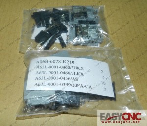 A06B-6078-K210 Fanuc Connector A63L-0001-0460/3HKX A63L-0001-0456/AS A63L-0001-0460/3LKX A63L-0001-0399/20FA-CA new