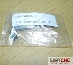 A06B-6078-K213 A63L-0001-0399/20FA-CA Fanuc Connector new