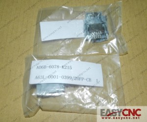 A06B-6078-K215 A63L-0001-0399/20FP-CB Fanuc Connector new