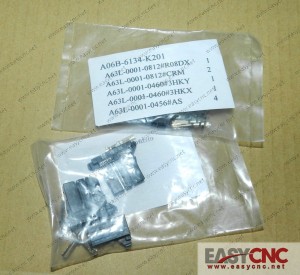A06B-6134-K201 Fanuc Connector A63L-0001-0812#R08DX A63L-0001-0812#CRM A63L-0001-0460#3HKY A63L-0001-0460#3HKX A63L-0001-0456#AS new