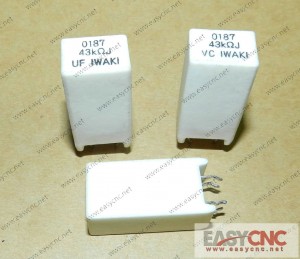 A40L-0001-0187#043KRJ Fanuc resistor 0187 43KRJ used