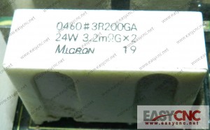 A40L-0001-0460#3R200GA Fanuc resistor 24W 3.2mRGx2 used