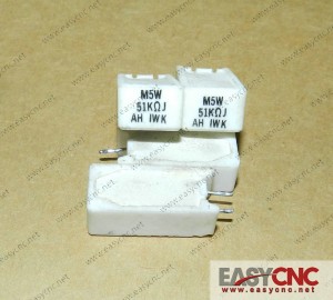 A40L-0001-M5W#R51KRJ Fanuc resistor M5W 51KRJ used