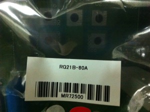 RG21B-80A Mitsubishi PCB used