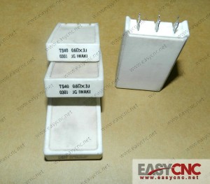 A40L-0001-TS40#R0.6RX3J Fanuc TS40 RESISTOR 0.6RX3J 0301 used