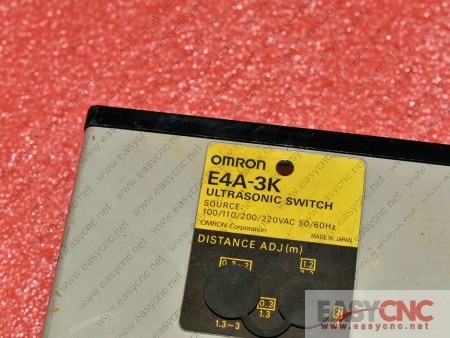 E4A-3K Omron ultrasonic switch used